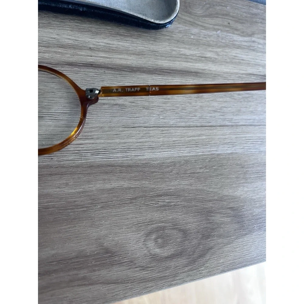 Anglo American England Optical Honey Tortoise Frames Only *need Repair